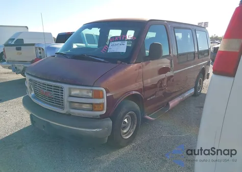 1999 GMC Savana Rv z USA, uszkodzony, nr VIN 1GDFG15M9X1098680